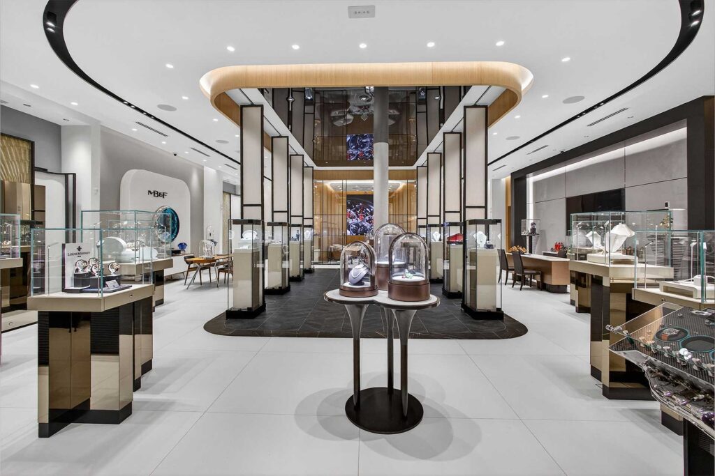Surfaces for refined retail